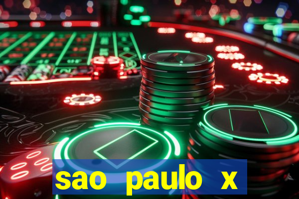 sao paulo x cruzeiro ao vivo hd